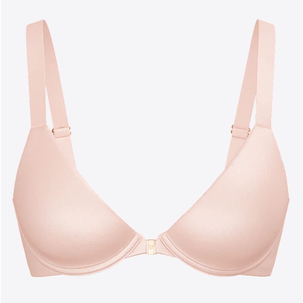 BODY BY VICTORIA
Smooth Lightly Lined Front-Close Full-Coverage Bra